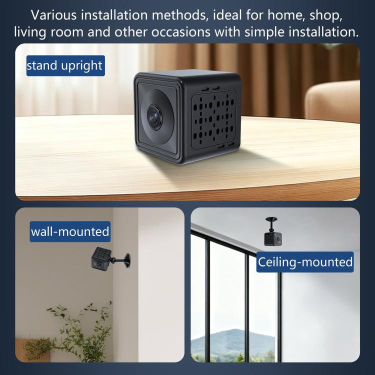X7 1080P HD Smart WiFi IP Camera Supports Night Vision & Motion Detection