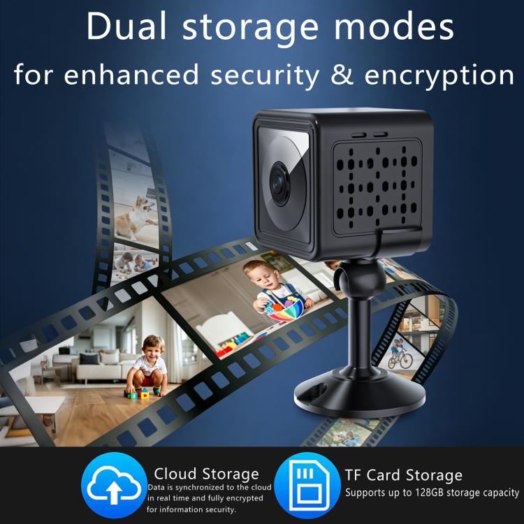 X7 1080P HD Smart WiFi IP Camera Supports Night Vision & Motion Detection