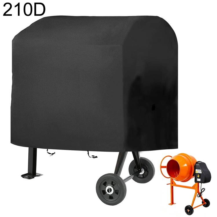 Outdoor Cement Mixer Cover Dustproof Waterproof Sunproof Protective Cover, 210D Oxford Cloth, 420D Oxford Cloth, 600D Oxford Cloth