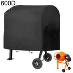 Outdoor Cement Mixer Cover Dustproof Waterproof Sunproof Protective Cover, 210D Oxford Cloth, 420D Oxford Cloth, 600D Oxford Cloth