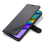 Custodia in pelle a conchiglia orizzontale con struttura in pelle di pecora AZNS con supporto, slot per carte e portafoglio, For OPPO F17 Pro / A93, For OPPO Realme 7 4G