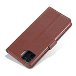 Custodia in pelle a conchiglia orizzontale con struttura in pelle di pecora AZNS con supporto, slot per carte e portafoglio, For OPPO F17 Pro / A93, For OPPO Realme 7 4G