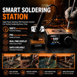 LUOWEI SS-02 180W Warrior Desktop Soldering Station, C115, C210, C245