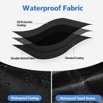 Outdoor Kayak 210D Oxford Cloth Sunproof Waterproof Protective Cover, 2.1-2.5m Boat, 2.6-3m Boat, 3.6-4m Boat, 4.6-5m Boat, 5.6-6m Boat, 3.1-3.5m Boat, 4.1-5m Boat