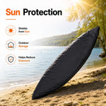 Outdoor Kayak 210D Oxford Cloth Sunproof Waterproof Protective Cover, 2.1-2.5m Boat, 2.6-3m Boat, 3.6-4m Boat, 4.6-5m Boat, 5.6-6m Boat, 3.1-3.5m Boat, 4.1-5m Boat