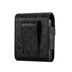 Custodia per telefono da cintura con trama a scacchi, For Galaxy Z Flip8 / Flip7 5G
