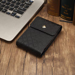 Custodia per telefono da cintura con trama a scacchi, For Samsung Galaxy Z Fold8 5G
