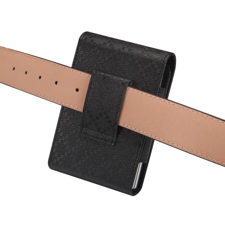 Custodia per telefono da cintura con trama a scacchi, For Samsung Galaxy Z Fold8 5G