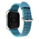 Cinturino in pelle con fibbia per Apple Watch 41mm e 44mm