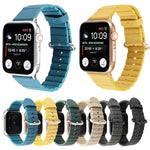 Cinturino in pelle con fibbia per Apple Watch 41mm e 44mm