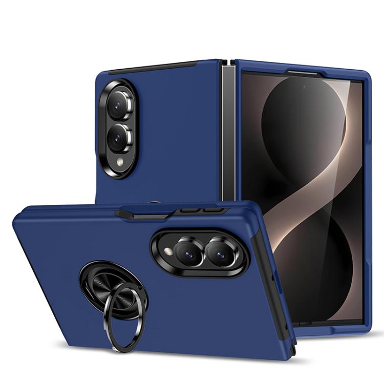 Custodia magnetica per telefono in PC + TPU con anello di supporto invisibile, For Galaxy Z Fold8 5G, For Galaxy Z Fold8 Ultra 5G