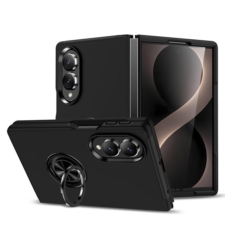 Custodia magnetica per telefono in PC + TPU con anello di supporto invisibile, For Galaxy Z Fold8 5G, For Galaxy Z Fold8 Ultra 5G