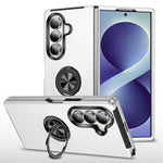 Custodia magnetica per telefono in PC + TPU con anello di supporto invisibile, For Galaxy Z Fold8 5G, For Galaxy Z Fold8 Ultra 5G