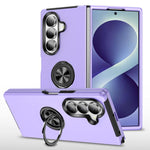 Custodia magnetica per telefono in PC + TPU con anello di supporto invisibile, For Galaxy Z Fold8 5G, For Galaxy Z Fold8 Ultra 5G
