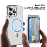 Slot per carte verticali, tipo C, anello magnetico, adesivo per retro telefono, porta carte, Model C