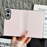 Custodia per telefono minimalista pieghevole in pelle con copertura completa., For Galaxy Z Fold8 5G