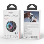 Dissipatore per cellulari a semiconduttore Yesido C324 con illuminazione RGB colorata, C324