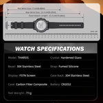 NORTH EDGE THARSIS Martian Style 5ATM Luminous Outdoor Electronic Watch