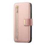 Portafoglio con cerniera ad anello, protezione RFID, custodia per telefono in pelle MagSafe, For Galaxy M56 5G