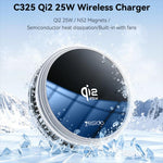 Caricabatterie wireless da tavolo Yesido C325 Qi2 da 25 W