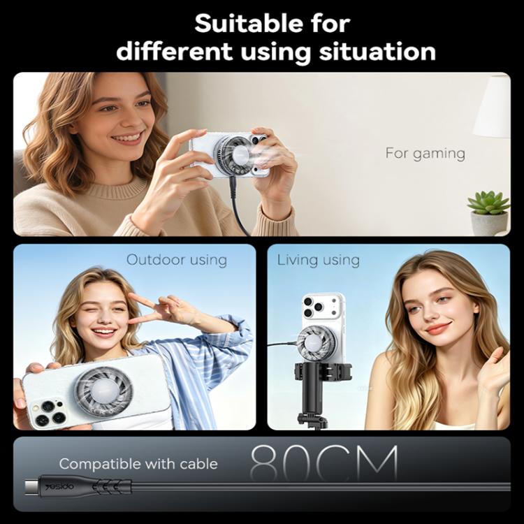 Caricabatterie wireless da tavolo Yesido C325 Qi2 da 25 W