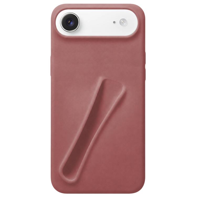 Custodia per telefono in silicone 3D a forma di rossetto, For iPhone Air