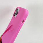Custodia per telefono in silicone 3D a forma di rossetto, For iPhone Air