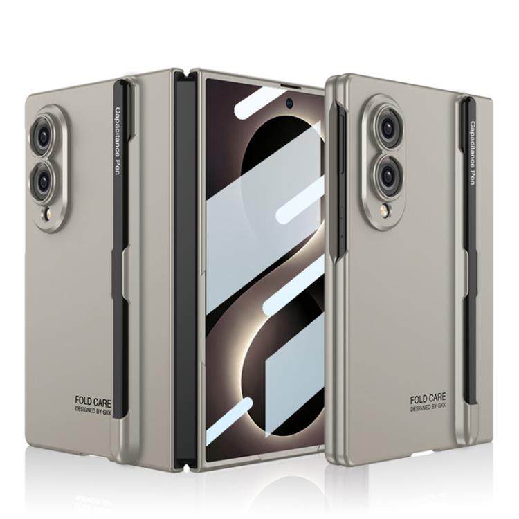 Custodia a libro GKK ultra sottile integrata con copertura completa e scomparto per penna, penna inclusa, For Galaxy Z Fold8 5G