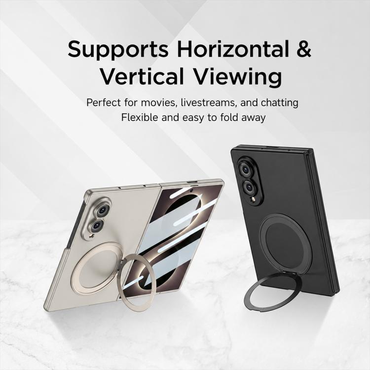 Custodia magnetica integrale ultrasottile GKK con supporto girevole e supporto integrato., For Galaxy Z Fold8 5G