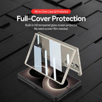 Custodia magnetica integrale ultrasottile GKK con supporto girevole e supporto integrato., For Galaxy Z Fold8 5G