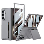 Custodia per telefono GKK ultra sottile in pelle integrata con scomparti per carte., For Galaxy Z Fold8 Ultra 5G