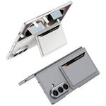 Custodia per telefono GKK ultra sottile in pelle integrata con scomparti per carte., For Galaxy Z Fold8 Ultra 5G