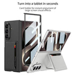 Custodia per telefono GKK ultra sottile in pelle integrata con scomparti per carte., For Galaxy Z Fold8 Ultra 5G