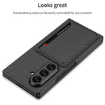 Custodia per telefono GKK ultra sottile in pelle integrata con scomparti per carte., For Galaxy Z Fold8 Ultra 5G