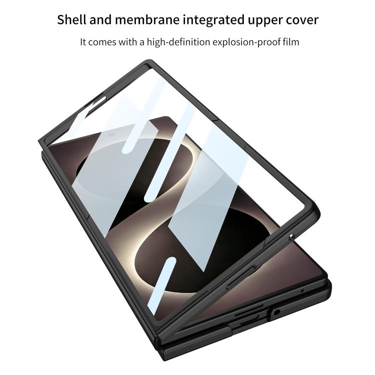 Custodia per telefono GKK ultra sottile in pelle integrata con scomparti per carte., For Galaxy Z Fold8 Ultra 5G