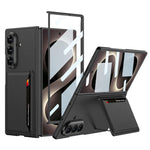 Custodia per telefono GKK ultra sottile in pelle integrata con scomparti per carte., For Galaxy Z Fold8 Ultra 5G