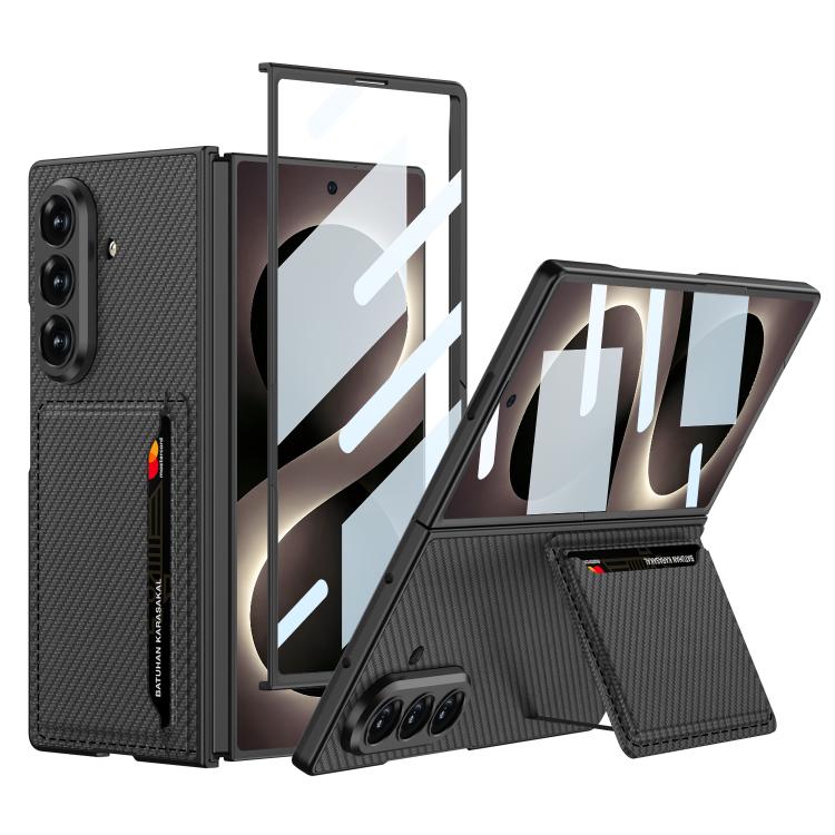 Custodia per telefono GKK ultra sottile in pelle integrata con scomparti per carte., For Galaxy Z Fold8 Ultra 5G