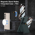Custodia per telefono GKK con tasca pieghevole magnetica integrata e porta carte., For Galaxy Z Fold8 Ultra 5G