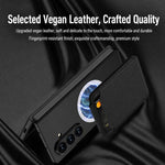 Custodia per telefono GKK con tasca pieghevole magnetica integrata e porta carte., For Galaxy Z Fold8 Ultra 5G