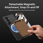 Custodia per telefono GKK con tasca pieghevole magnetica integrata e porta carte., For Galaxy Z Fold8 Ultra 5G