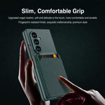 Custodia per telefono GKK con tasca pieghevole magnetica integrata e porta carte., For Galaxy Z Fold8 Ultra 5G
