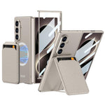 Custodia per telefono GKK con tasca pieghevole magnetica integrata e porta carte., For Galaxy Z Fold8 Ultra 5G
