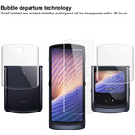 Schermo IMAK Hydrogel Film III a copertura totale + protezione posteriore, For Motorola Razr 5G