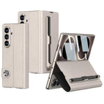 Custodia per telefono GKK in pelle con apertura a libro e scomparto per penna, stilo incluso., For Galaxy Z Fold8 Ultra 5G