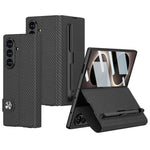 Custodia per telefono GKK in pelle con apertura a libro e scomparto per penna, stilo incluso., For Galaxy Z Fold8 Ultra 5G