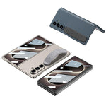 Custodia pieghevole per telefono con cinturino da polso in silicone integrato GKK, For Galaxy Z Fold8 Ultra 5G