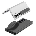 Custodia pieghevole per telefono con cinturino da polso in silicone integrato GKK, For Galaxy Z Fold8 Ultra 5G