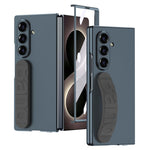 Custodia pieghevole per telefono con cinturino da polso in silicone integrato GKK, For Galaxy Z Fold8 Ultra 5G