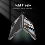 Custodia per telefono GKK con effetto elettroplaccatura fantasma integrata., For Galaxy Z Fold8 Ultra 5G