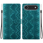 Custodia per telefono in ecopelle con motivo etnico in rilievo, For iPhone 17 Pro, For iPhone 17, For iPhone Air, For iPhone 16 Pro Max